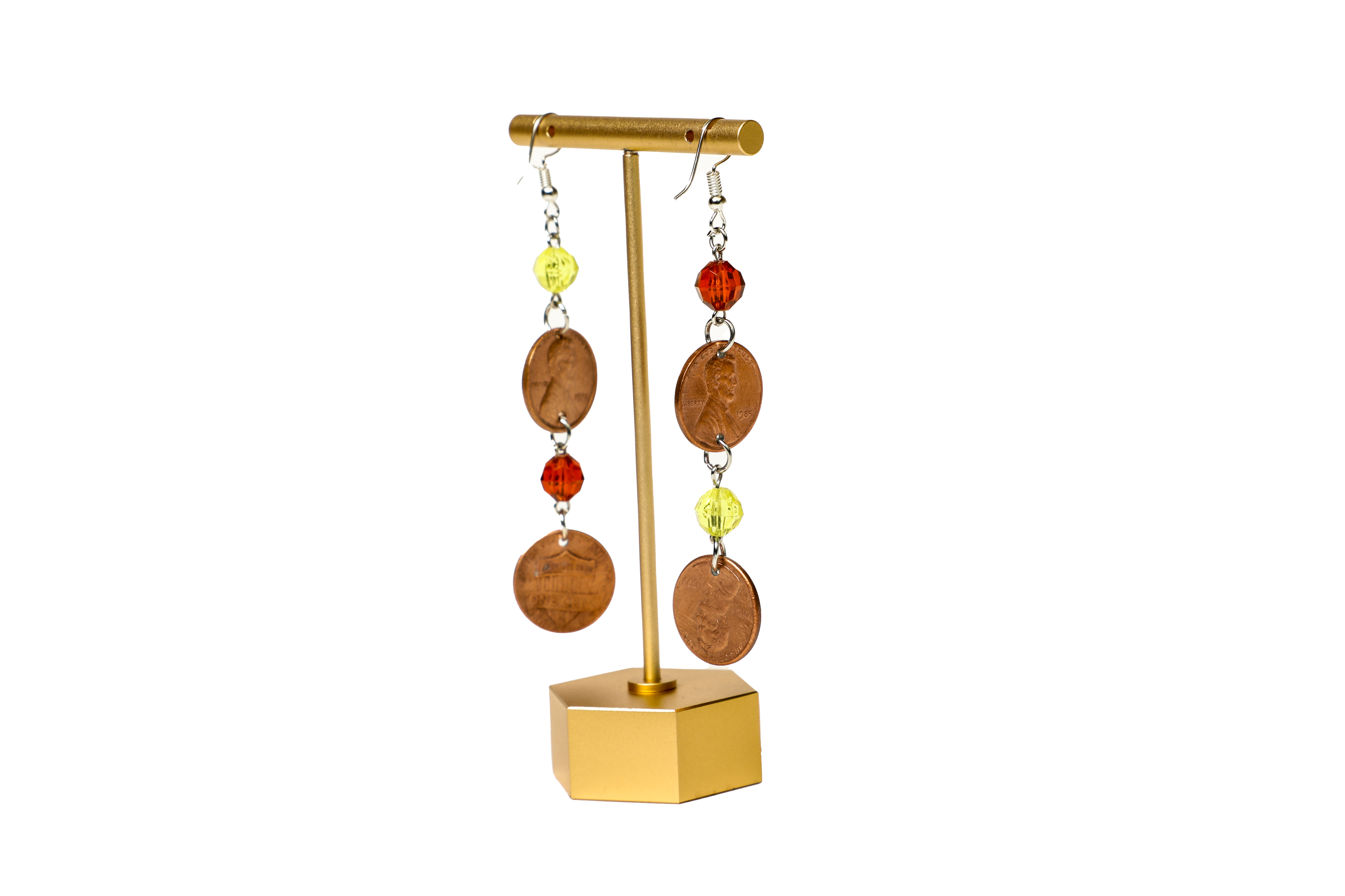 Cork Beaded Earrings